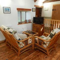 Cosy lounge area in The Stables