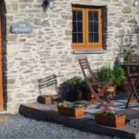 The Hayloft - private patio