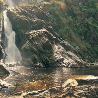 Devil's Bridge waterfalls