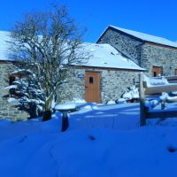 The cottages all white